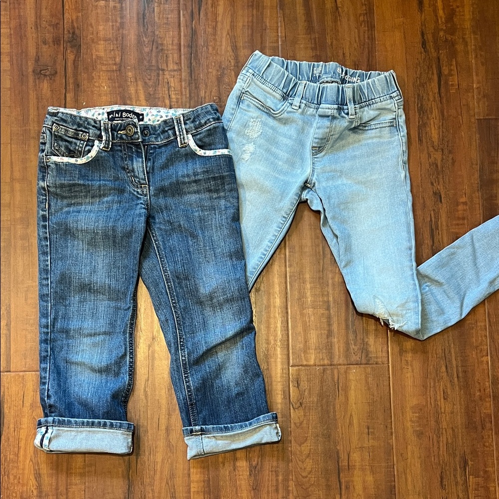 Mini-Boden Cropped Jeans Girls’ Size 8